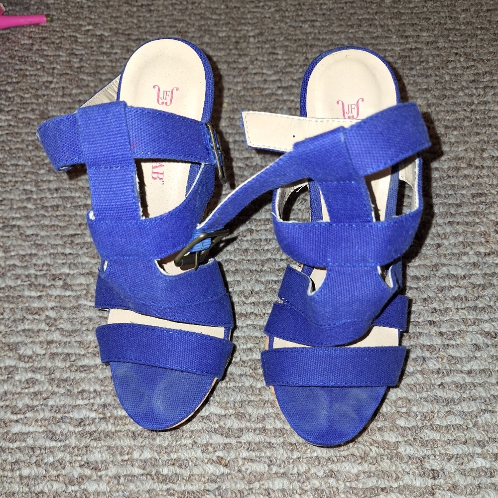 Royal Blue Sandals